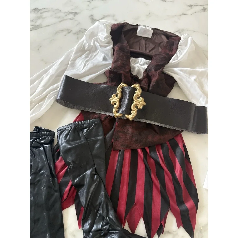 Pirates Of The Caribbean Kids 4-6 Small Halloween Costume Unisex